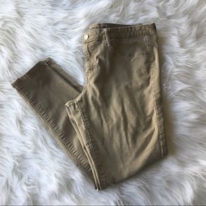 Mossimo denim khaki leggings